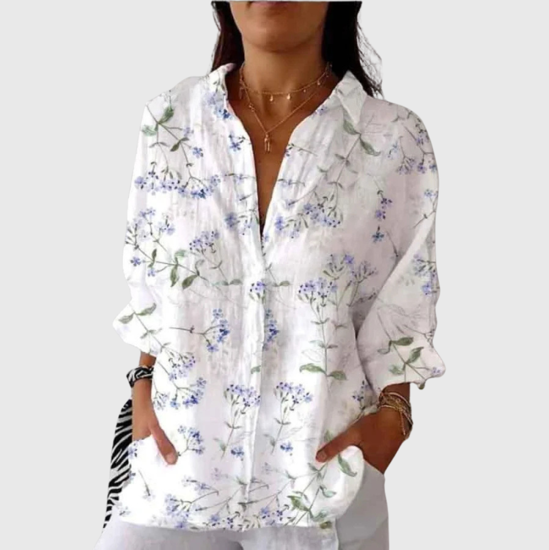Lightweight Printed Blouse
