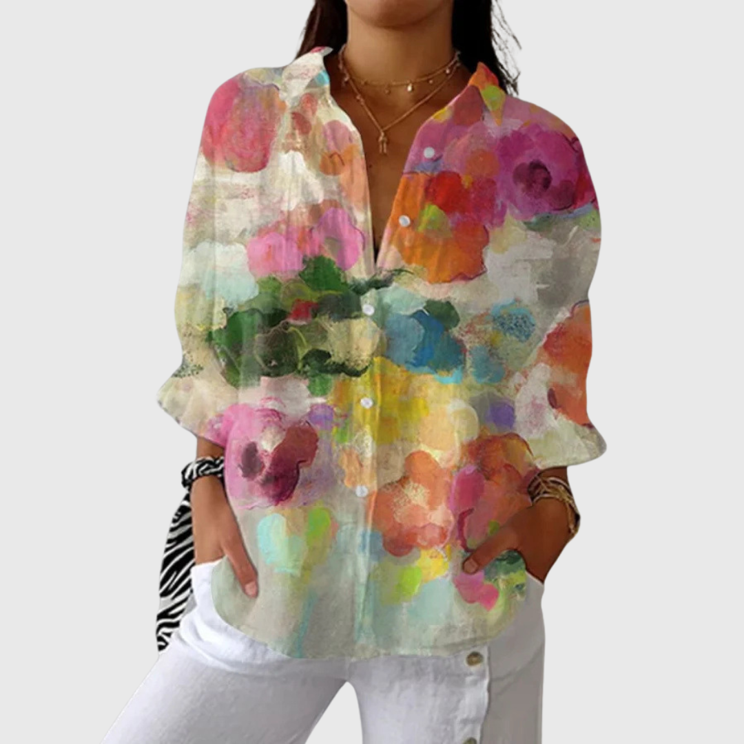 Lightweight Printed Blouse