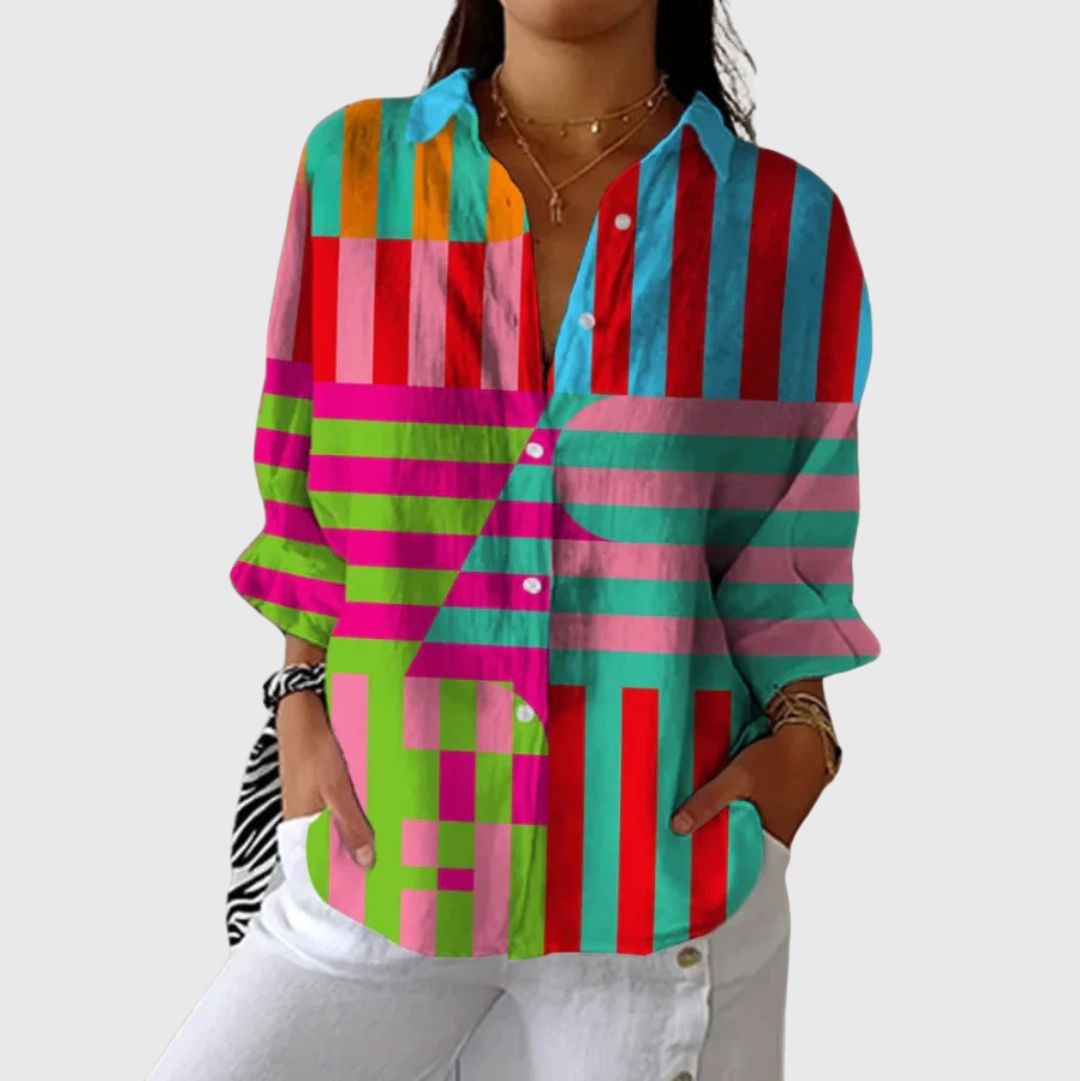 Lightweight Printed Blouse