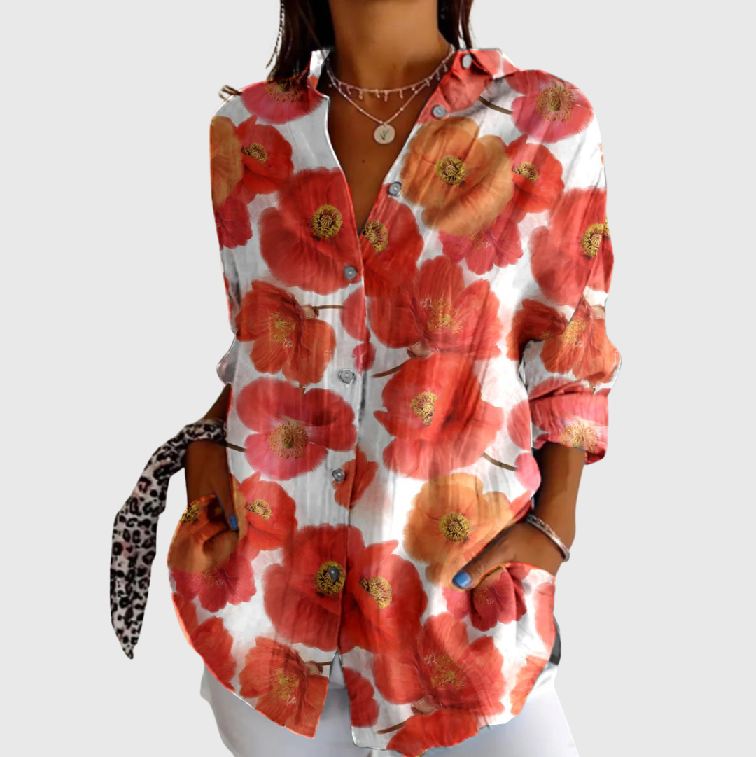 Lightweight Printed Blouse
