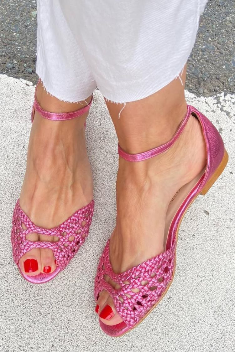 Hazel - Elegant Braided Sandals for Summer