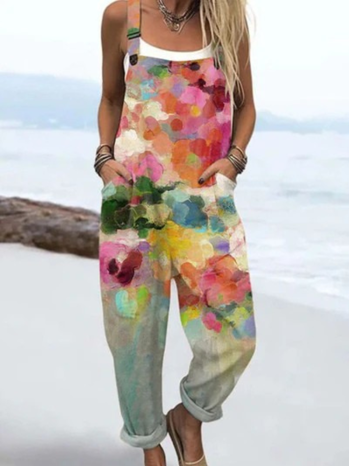 Beatrice | Lightweight Vintage Jumpsuit