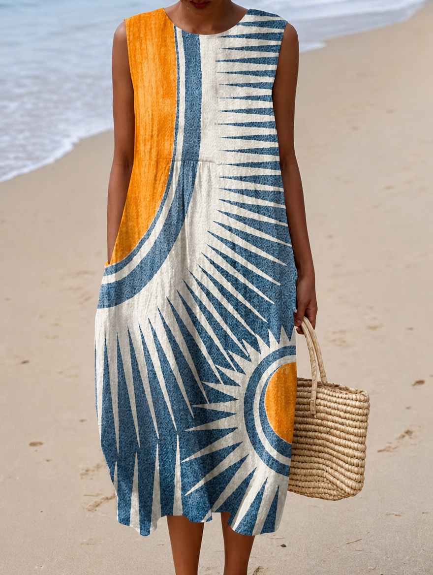 The Solstice Midi Dress