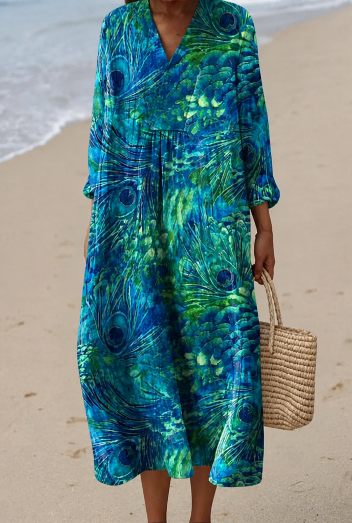 The Solène Midi Dress