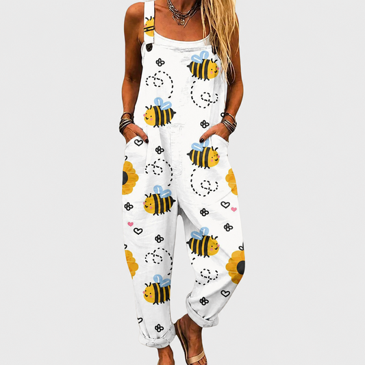 COMFORTABLE PRINTED JUMPSUIT