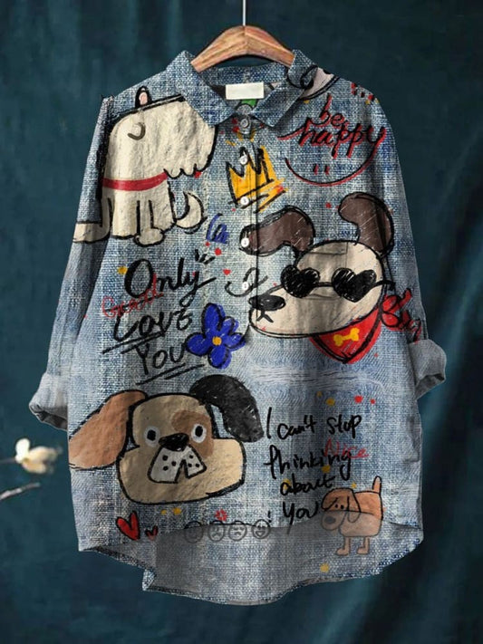 Mia | Loveable Dog Doodle Shirt