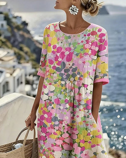 The Santorini Midi Dress