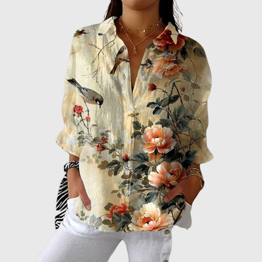 Lightweight Printed Blouse