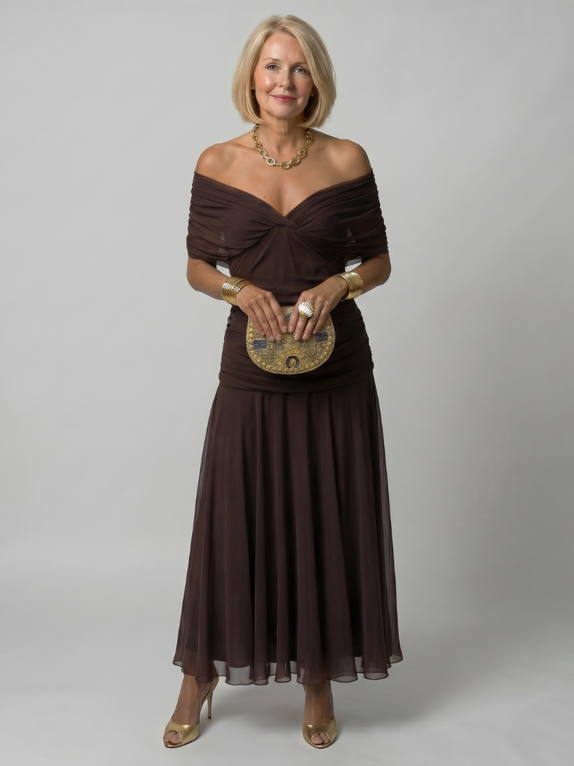 Celeste | Flow Midi Dress