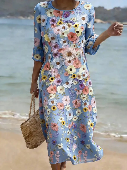 Melissa | Comfortable & Elegant Mid-Length Dress