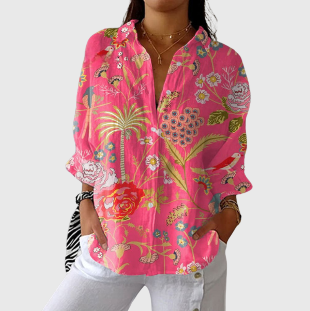 Lightweight Printed Blouse