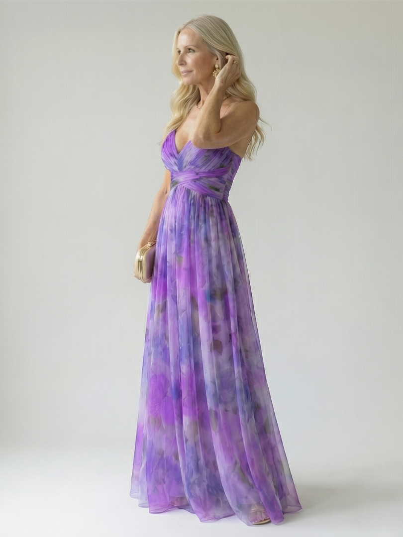 Isabelle | Soft Wrap Maxi Dress