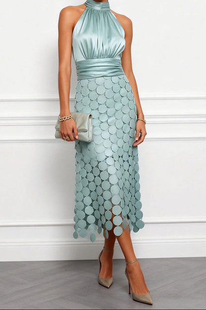 Celine | Elegant Midi Dress for Ceremonies