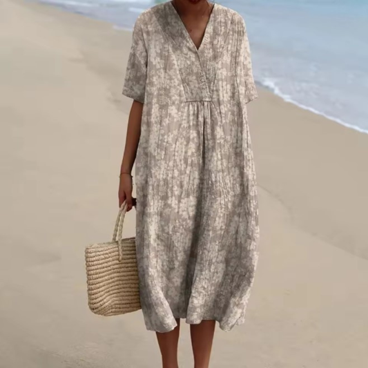 Maeve™ | Coastal Breeze V-Neck Dress