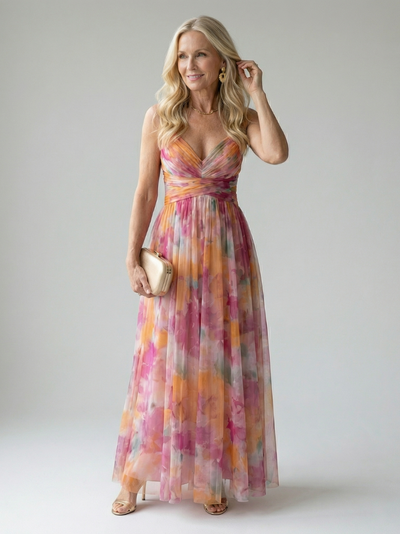Isabelle | Soft Wrap Maxi Dress