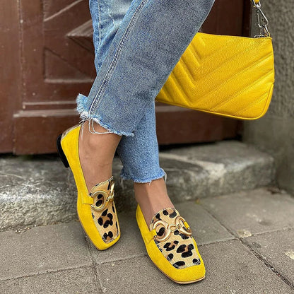 Stelle Animal Print Loafers