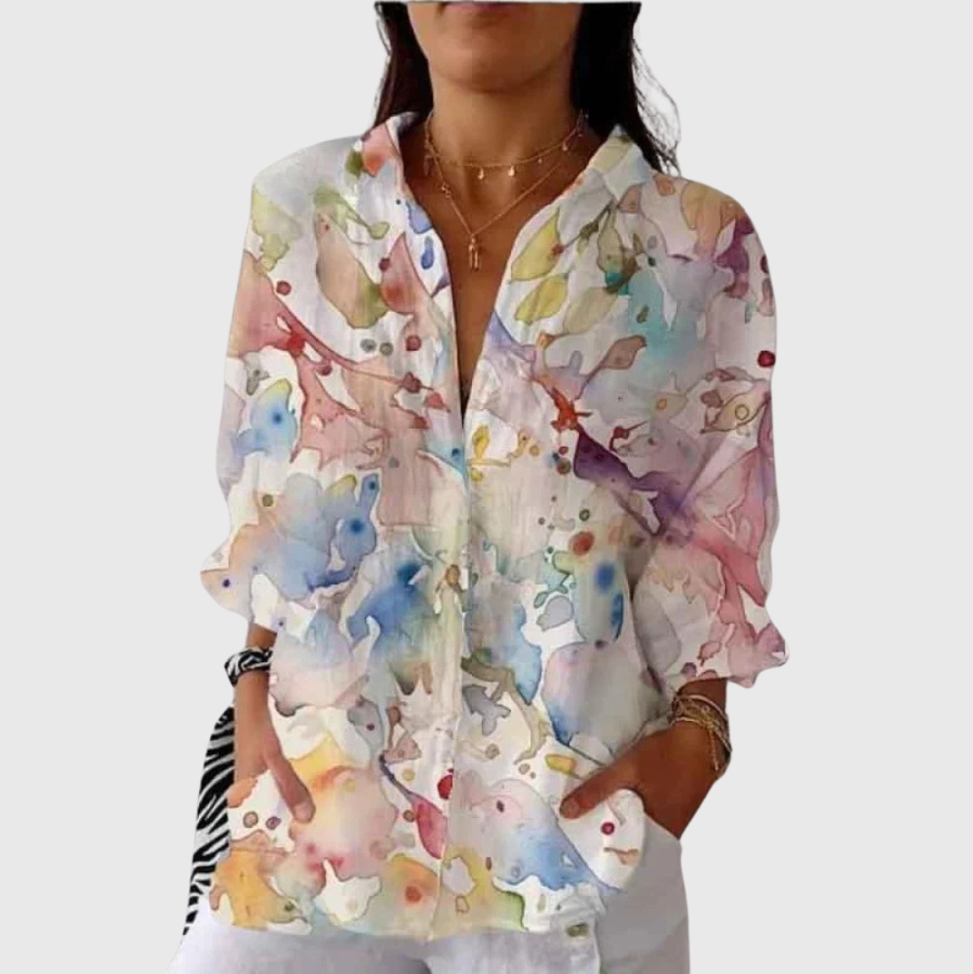 Lightweight Printed Blouse