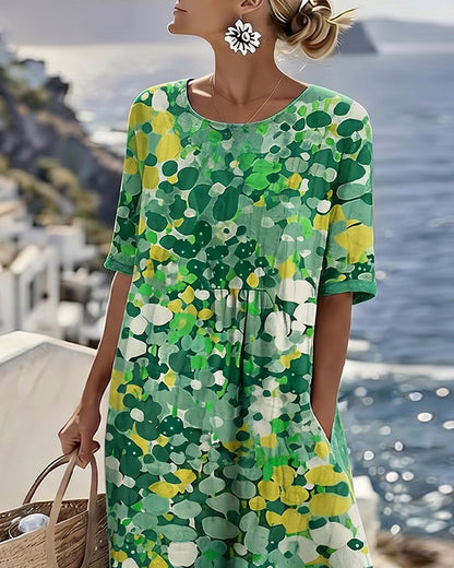 The Santorini Midi Dress