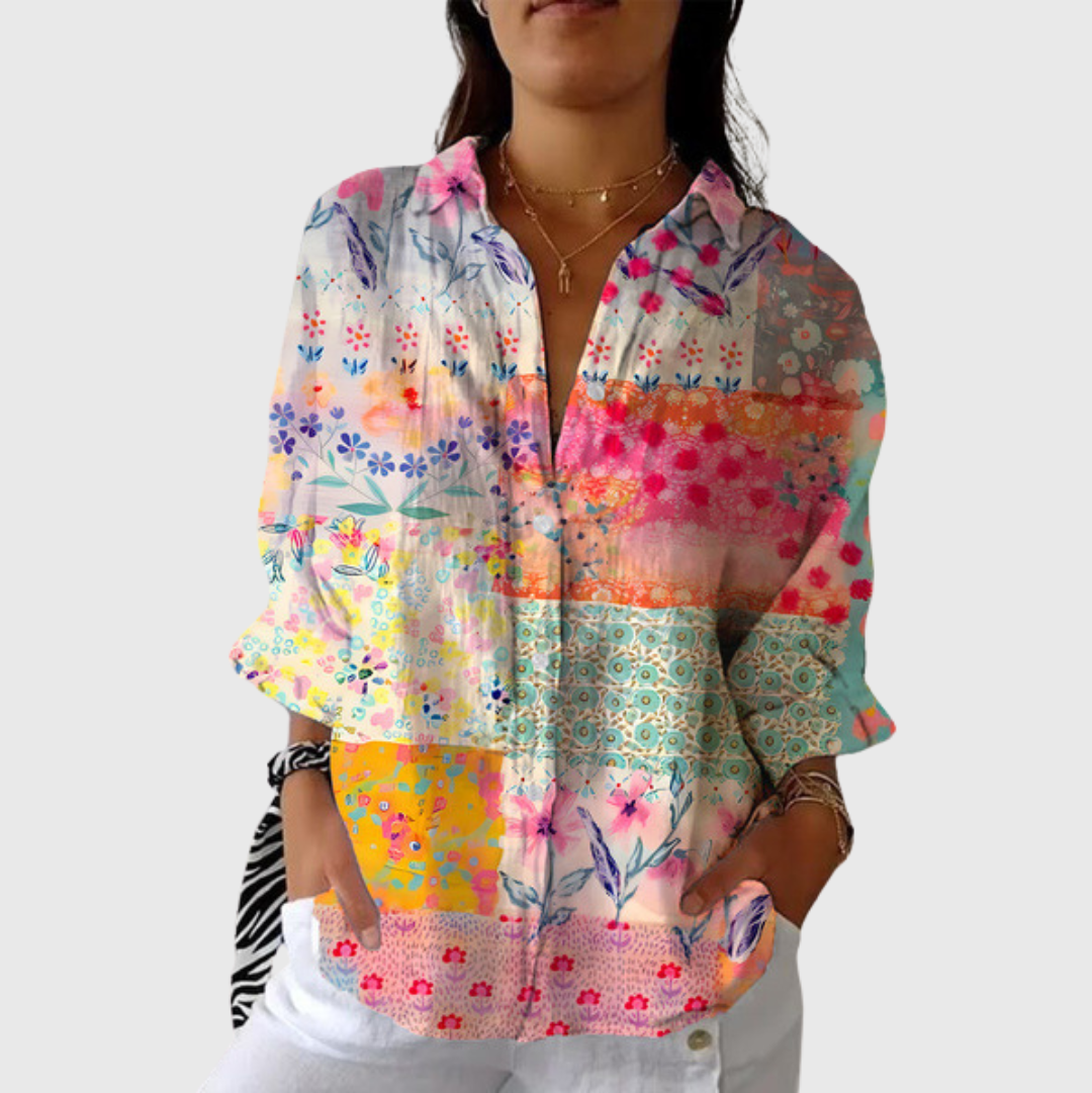 Lightweight Printed Blouse