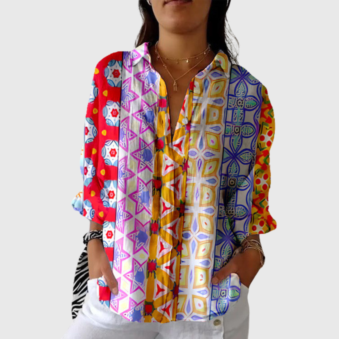 Lightweight Printed Blouse