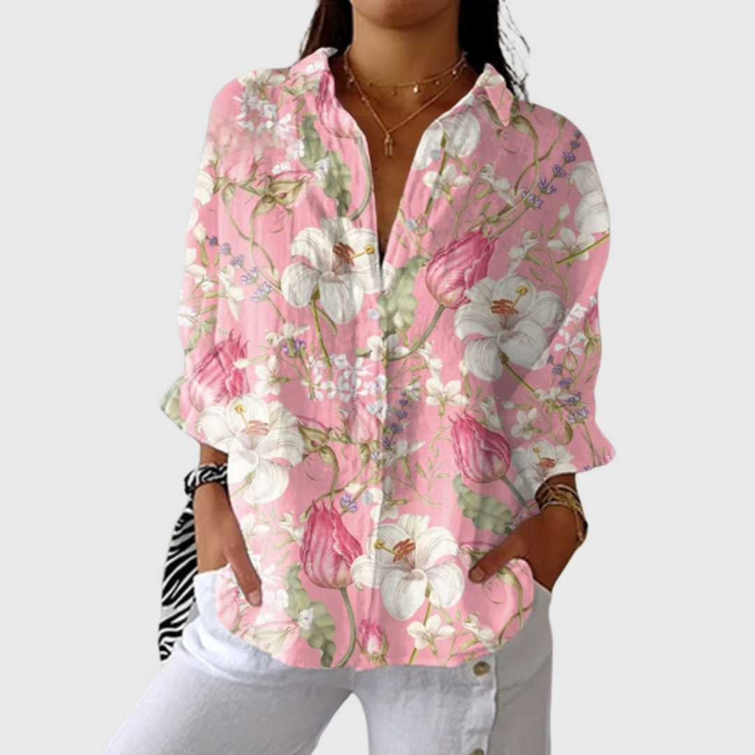 Lightweight Printed Blouse