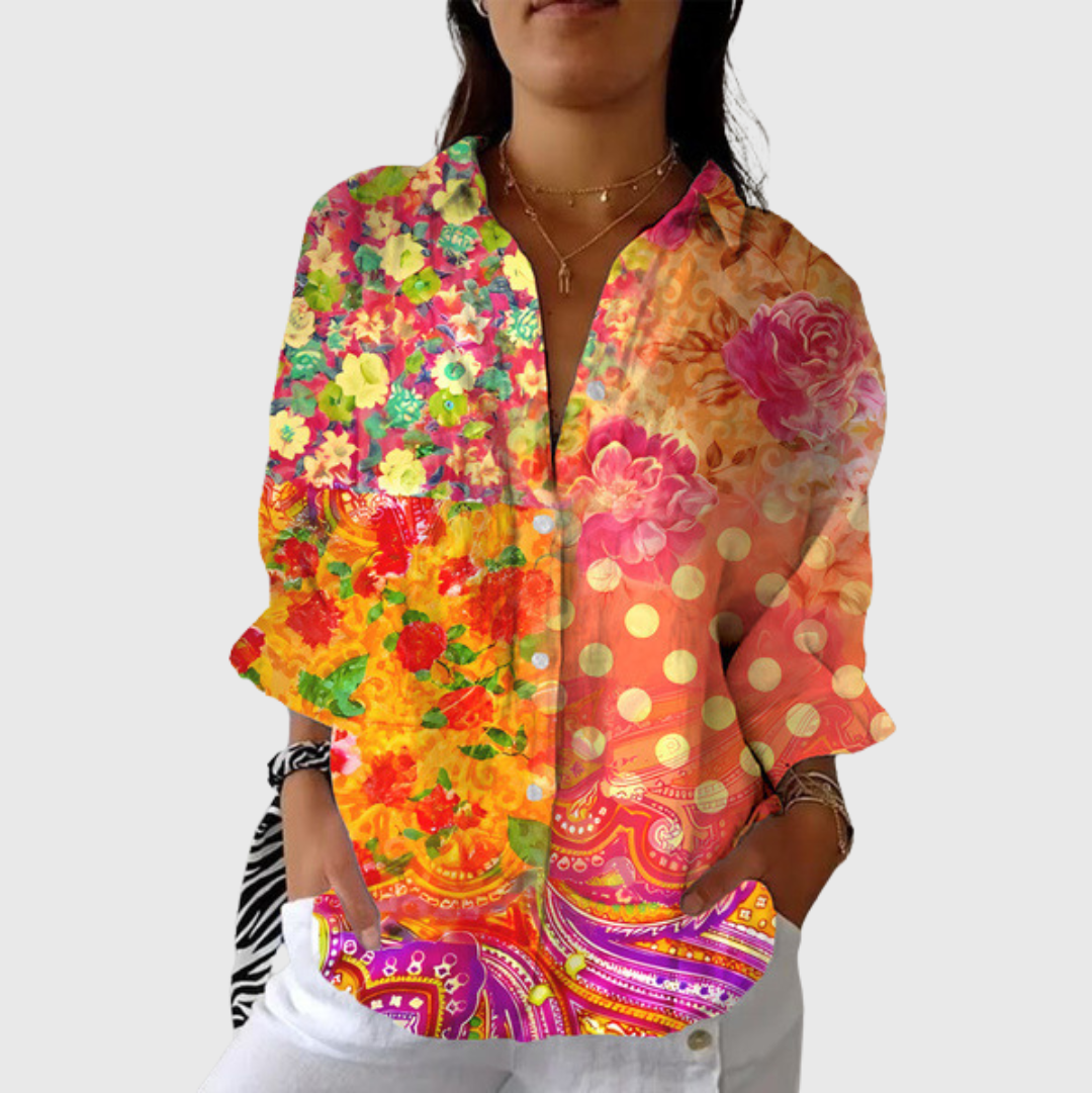 Lightweight Printed Blouse