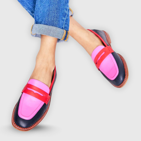 Franki Contrast Moccasins