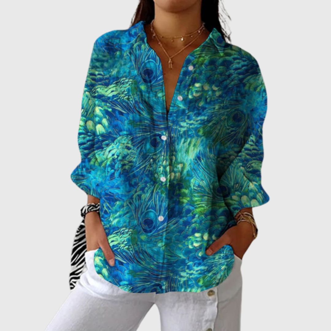 Lightweight Printed Blouse