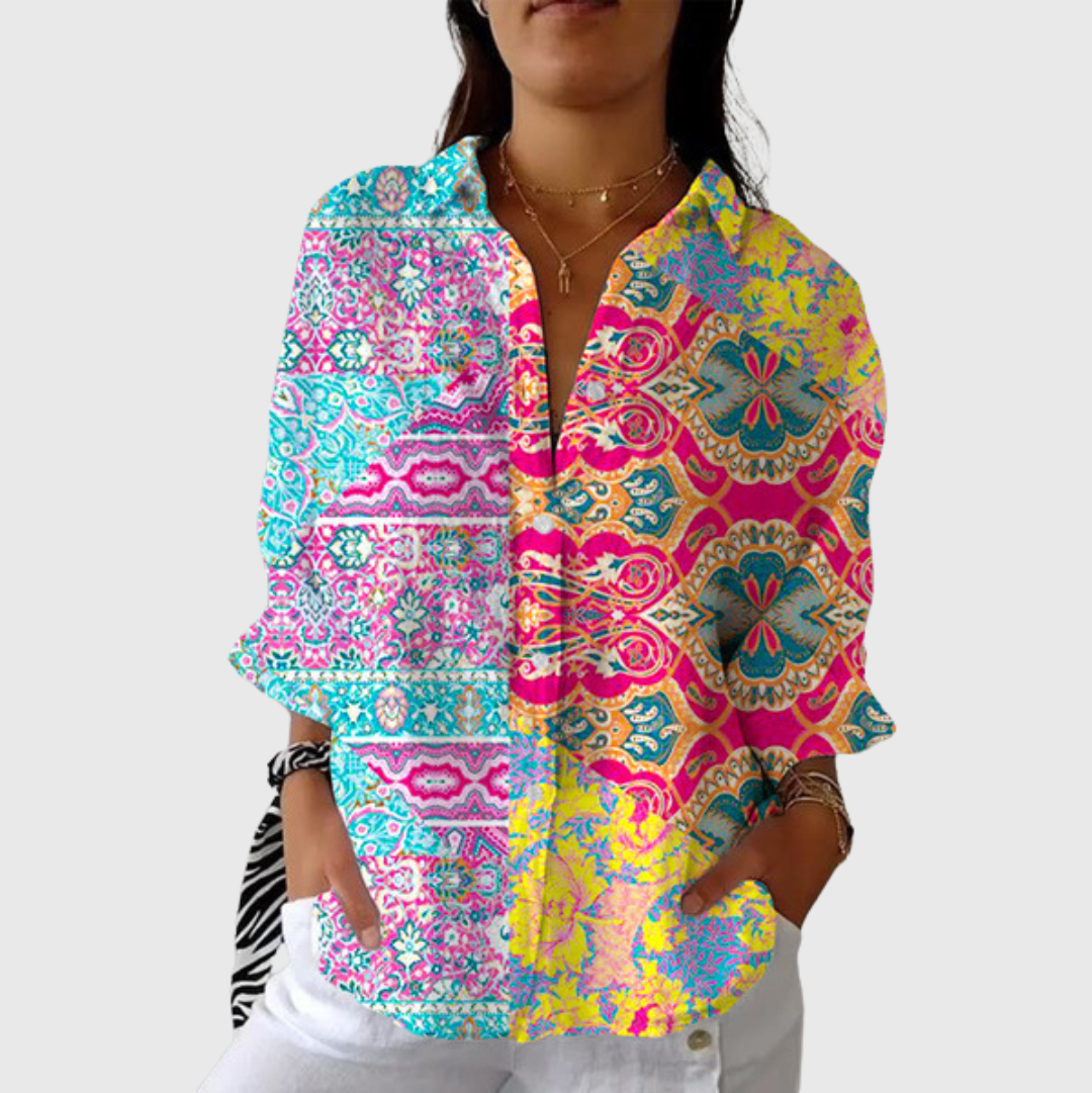 Lightweight Printed Blouse