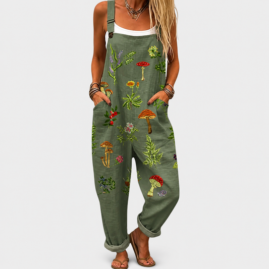 Comfortable Printed Jumpsuit