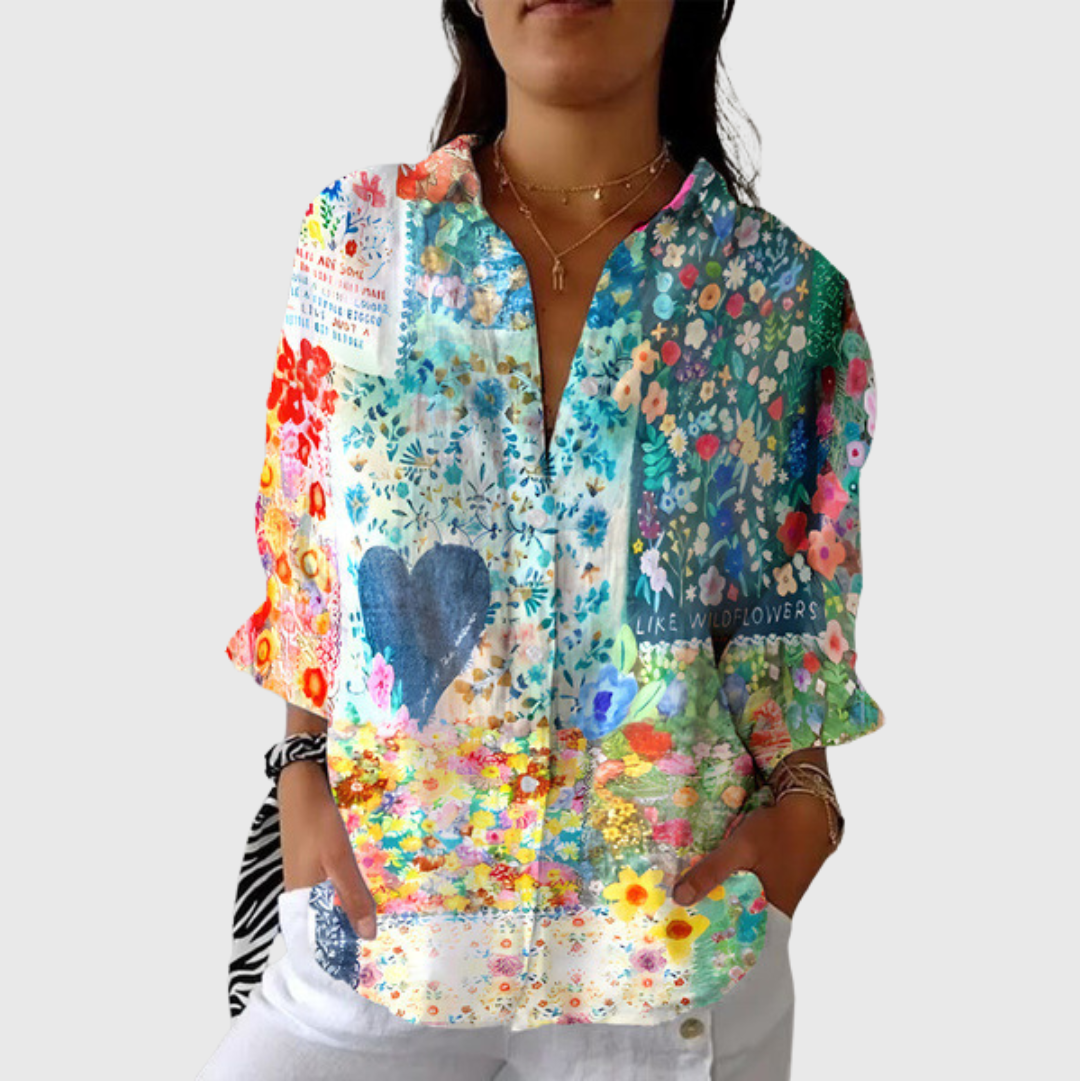 Lightweight Printed Blouse