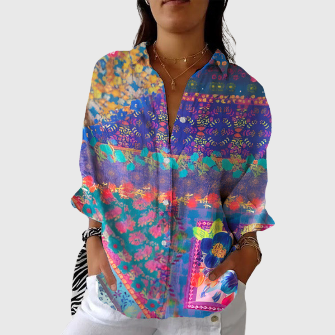 Lightweight Printed Blouse