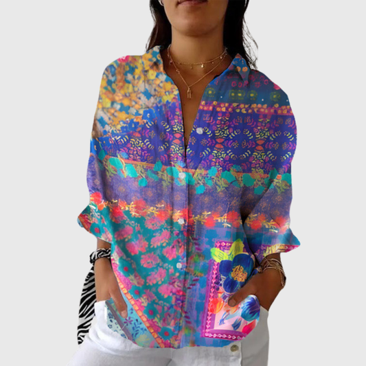 Lightweight Printed Blouse