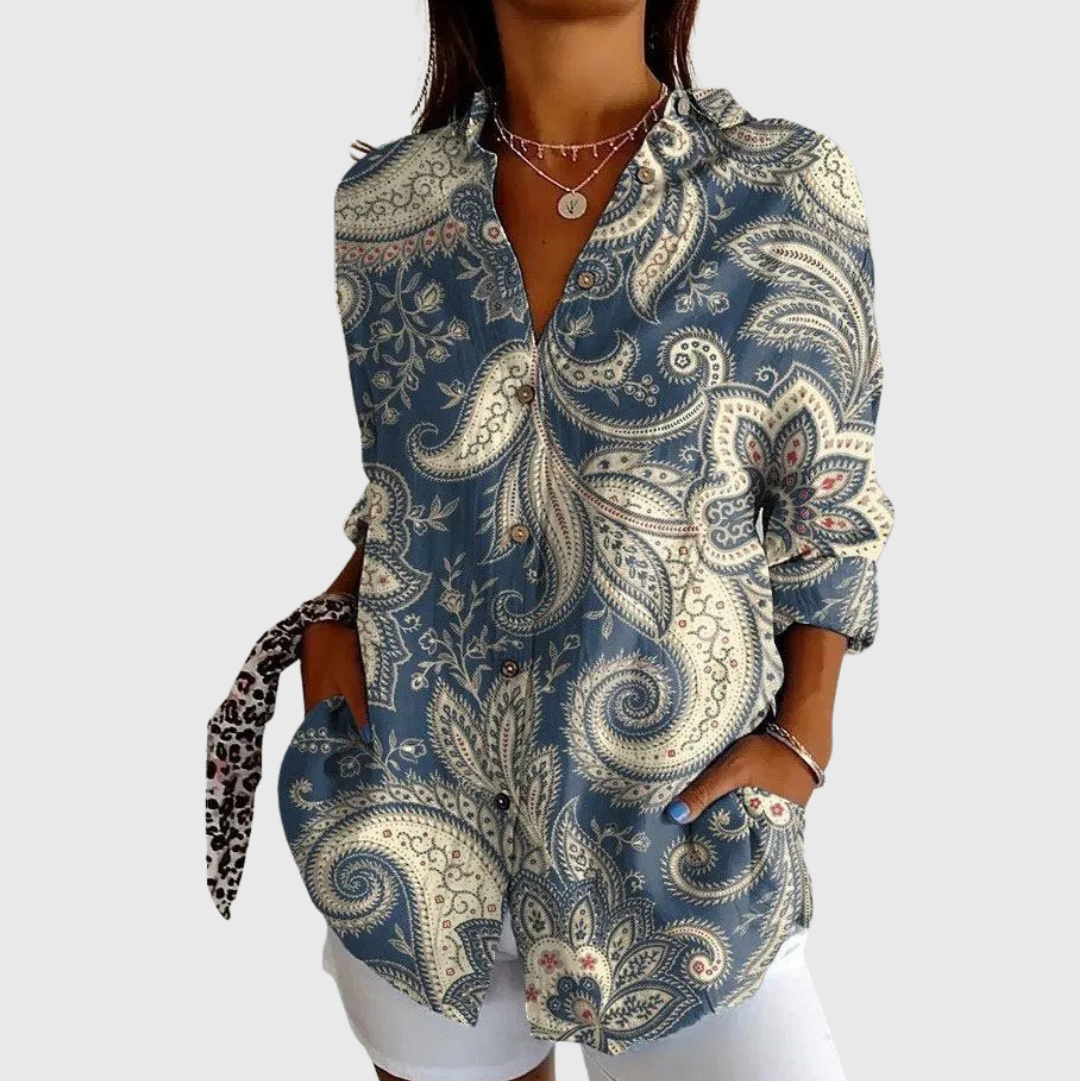 Lightweight Printed Blouse