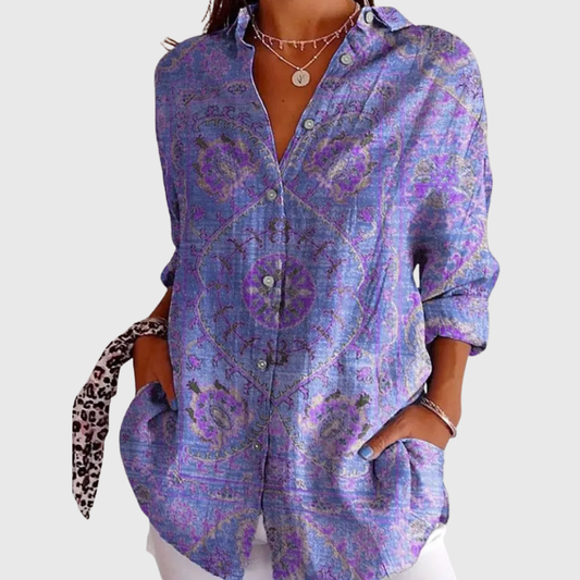 Lightweight Printed Blouse