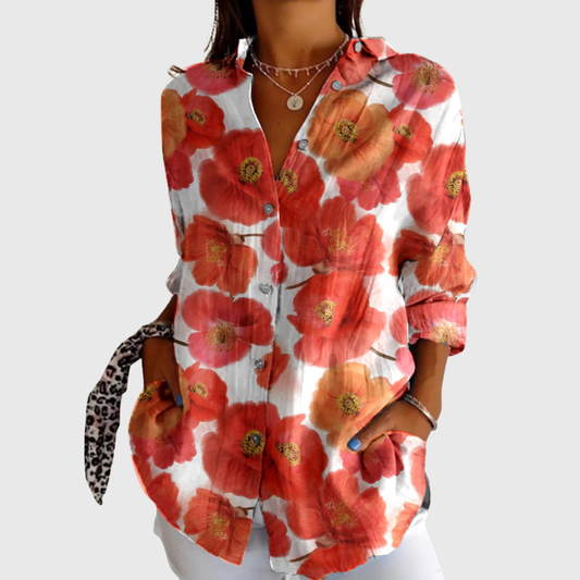 Lightweight Printed Blouse