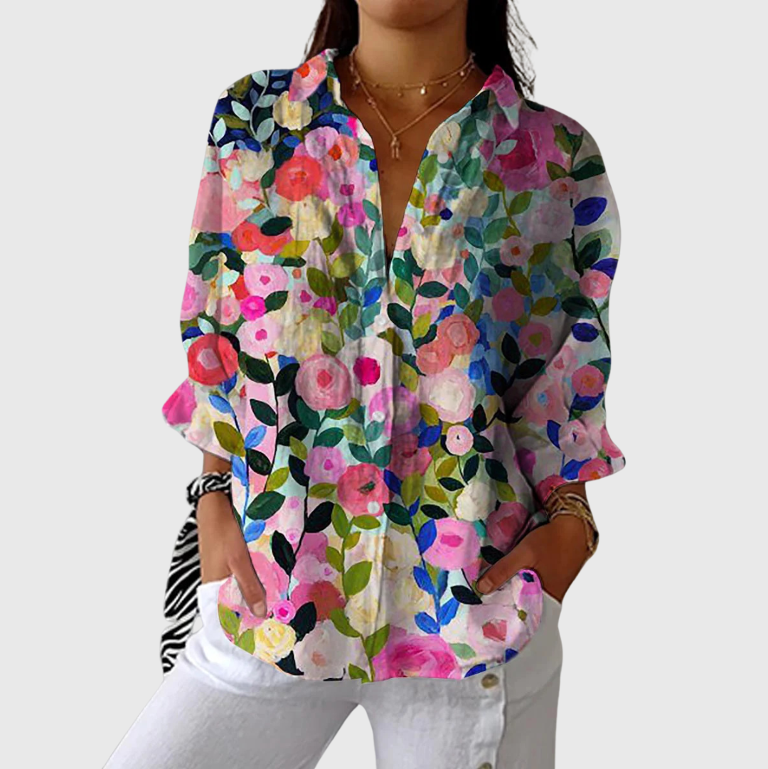 Lightweight Printed Blouse