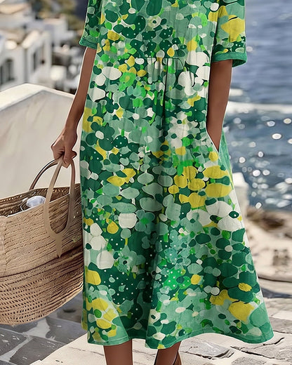 The Santorini Midi Dress