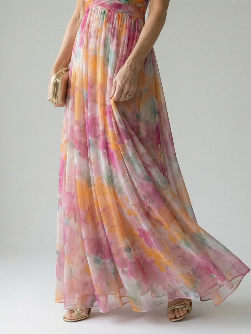 Isabelle | Soft Wrap Maxi Dress