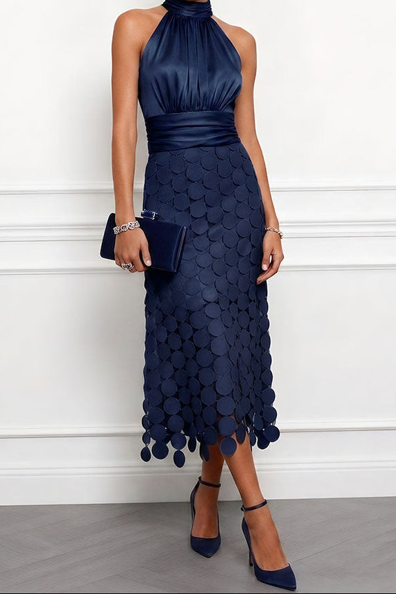 Celine | Elegant Midi Dress for Ceremonies