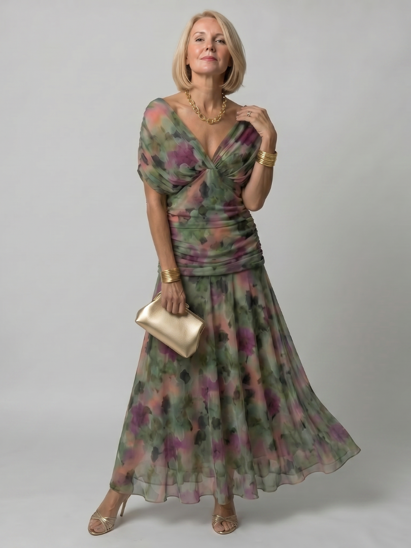 Celeste | Flow Midi Dress