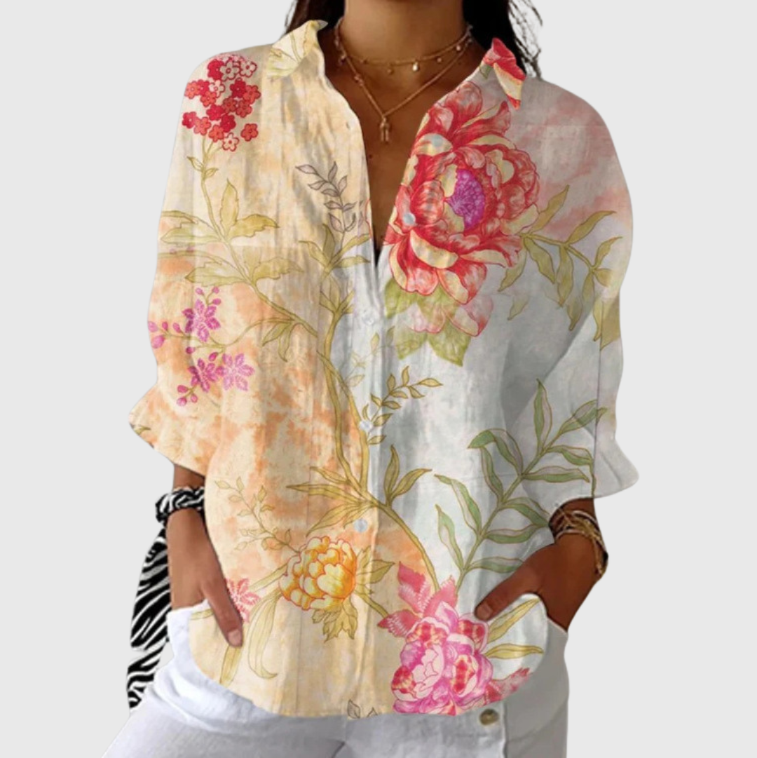Lightweight Printed Blouse
