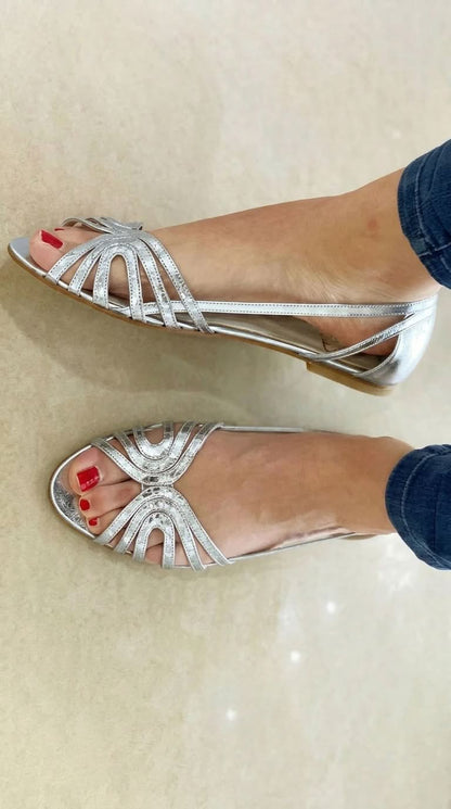 Eleonora | Golden Sandals Summer Light