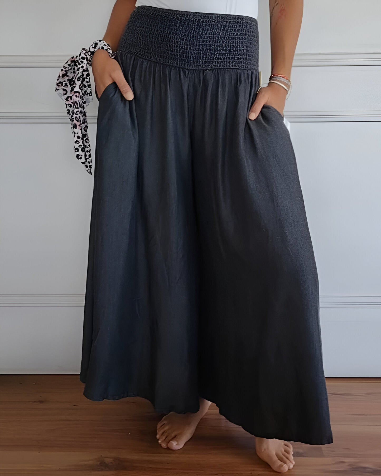 Lightweight Printed Skirt