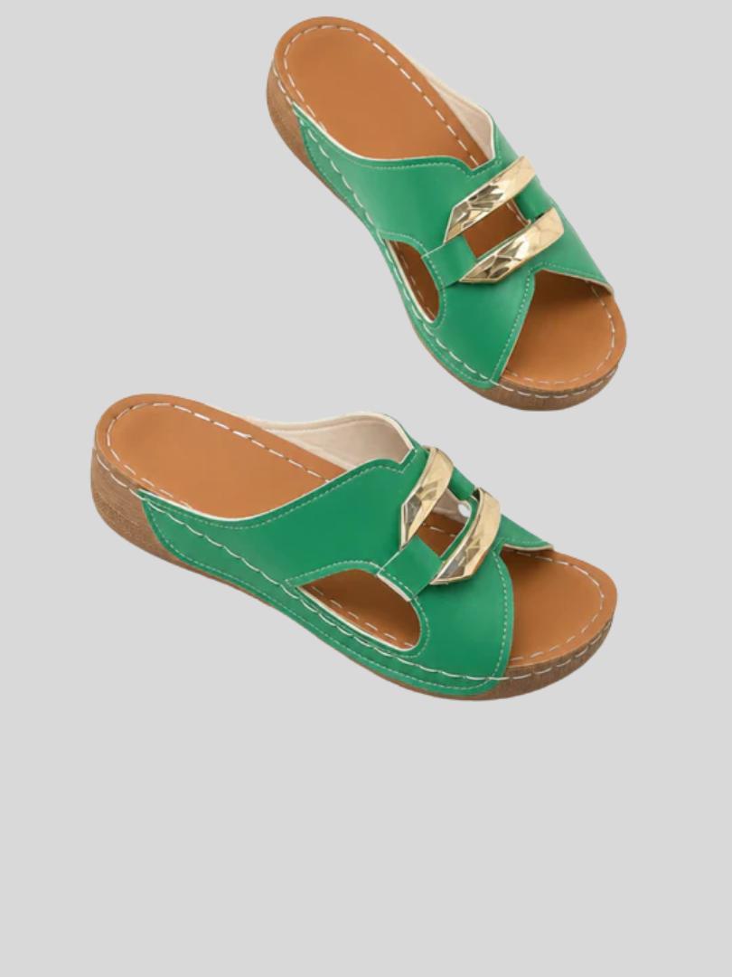 Lina | Orthopaedic Wedge Heel Sandals