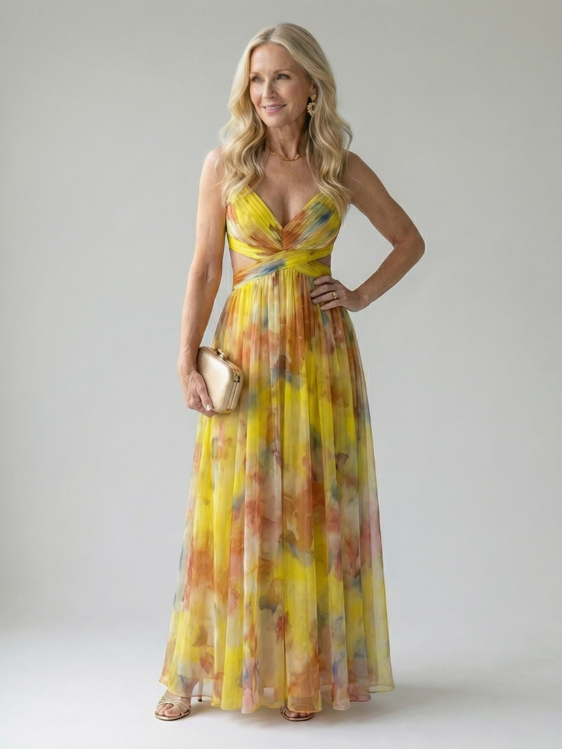 Isabelle | Soft Wrap Maxi Dress
