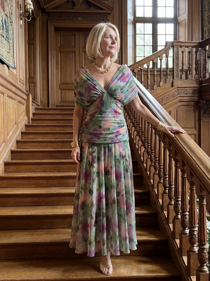 Celeste | Flow Midi Dress
