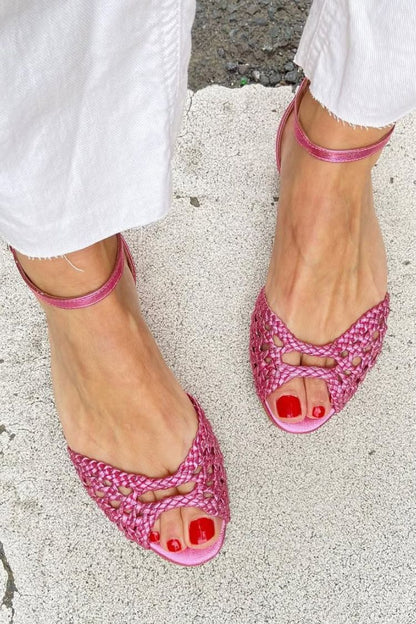 Hazel - Elegant Braided Sandals for Summer