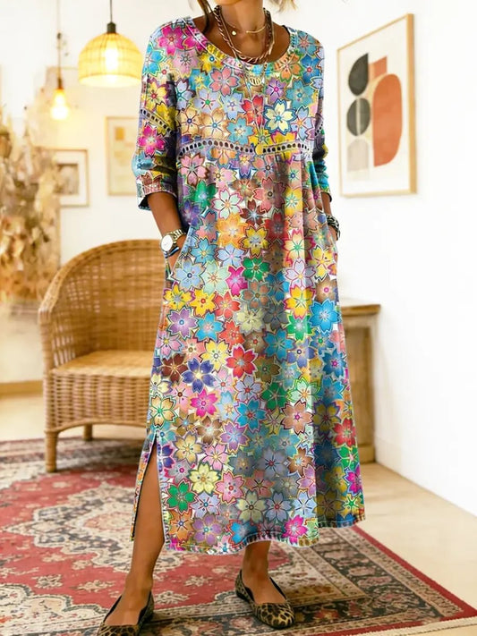 Valeriane - Colourful Printed Dress