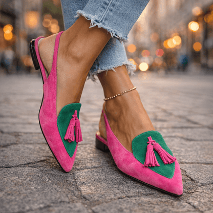 Eliza Sandals with Straps and Tassels
